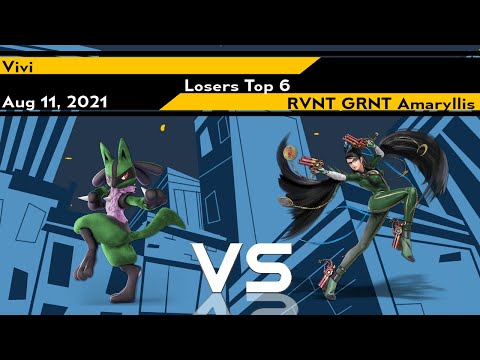 [Smash Ultimate] Xeno211 (L.Top 6) - Vivi vs RVNT GRNT  Amaryllis