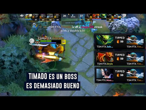 Timado BAITEA a todo Team Secret - GAMERS GALAXY Dubai