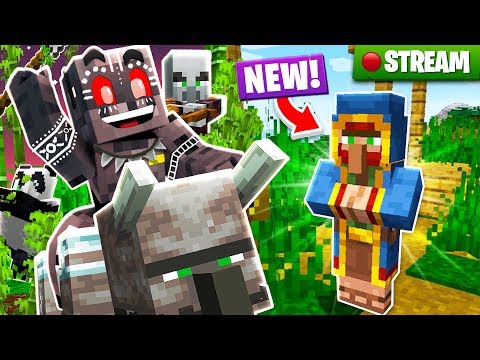 Minecraft The Deep End SMP Stream 21: Wandering Villagers