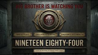 1984 by George Orwell | “War is peace. Freedom is slavery. Ignorance is strength.”