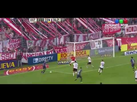 Gol de Marco Ruben - Estudiantes LP 2 Vs 2 Rosario Central - Fecha 6