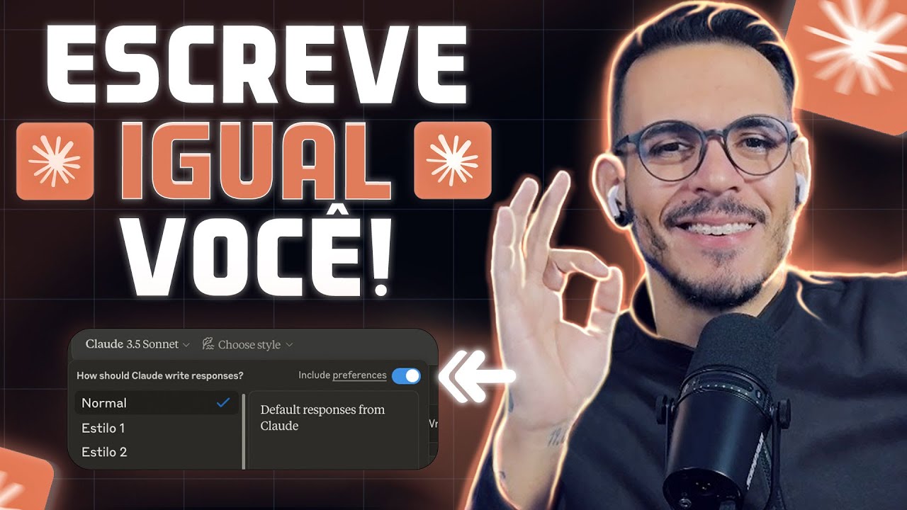 CLAUDE Ganha NOVIDADE para ESCREVER DO SEU JEITO!