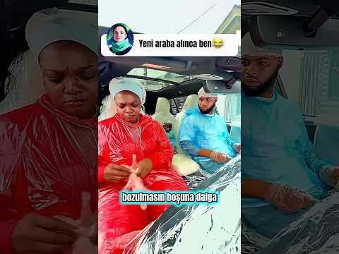 Kocam yeni araba alınca😂