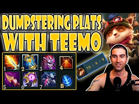 Dumpstering plats with Teemo! INTENSE Game [Teemo vs Renekton] S11 Commentary