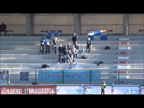 FC Südtirol - Albinoleffe 2-0: Tifo Nuova Guardia Albinoleffe a Bolzano.