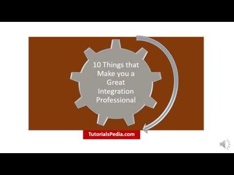 10 Things That Will Make You a Great Integration Professional