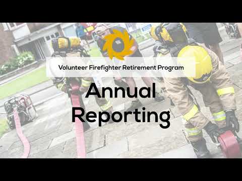 Thumbnail for Volunteer Firefighter Annual Reporting Guidance