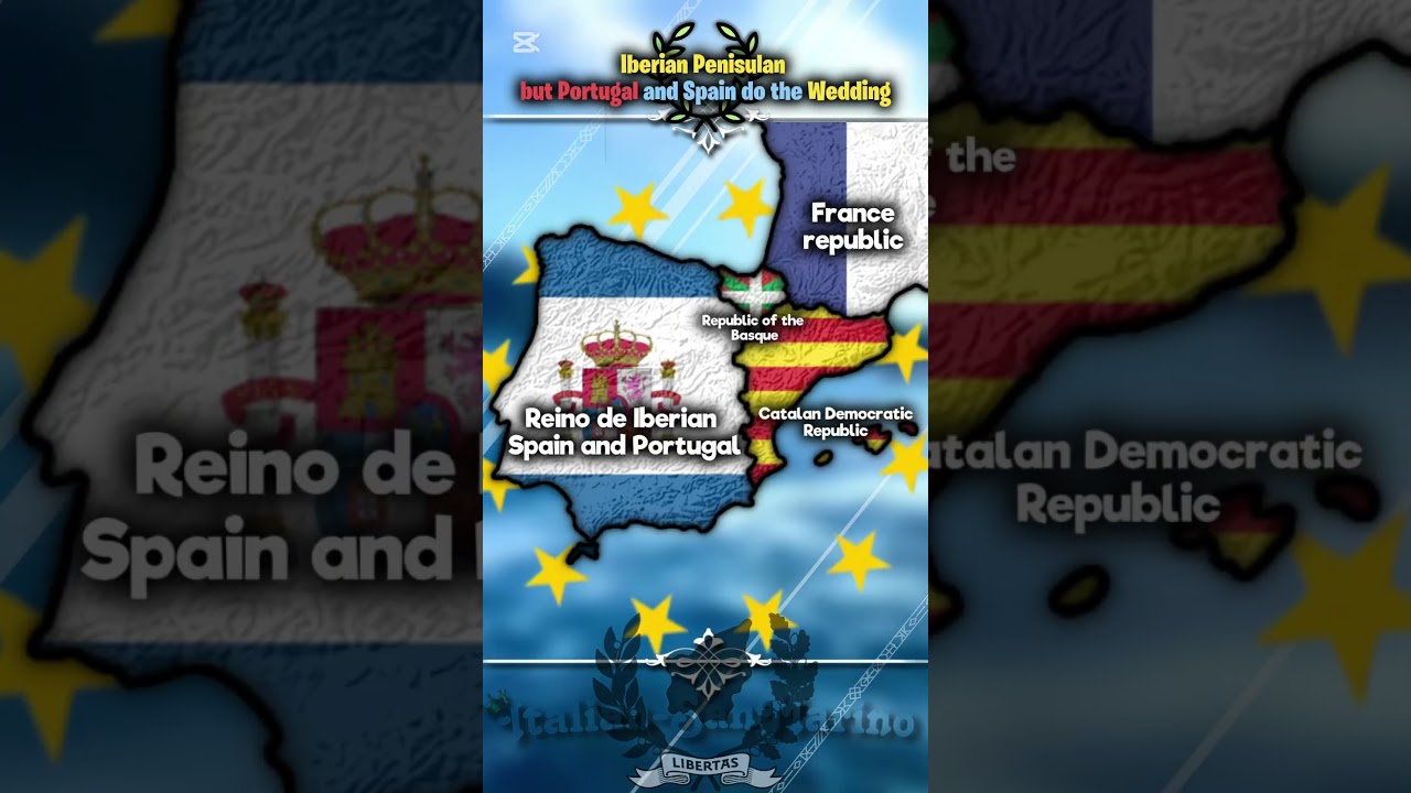 Iberian union #iberia #spain #portugal #map #mapper #mapping #geography #history #europe #eu