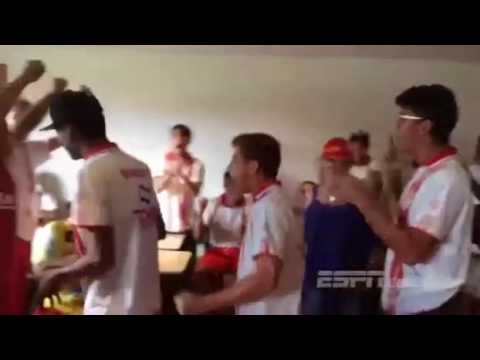 REAÇÃO DOS JOGADORES DO BATATAIS AO SABEREM QUE VÃO PARA FINAL DA COPA SP JR