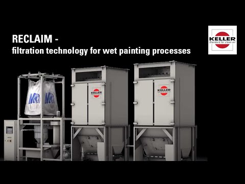 RECLAIM - the effective, fully automated filtration technology for wet painting processes