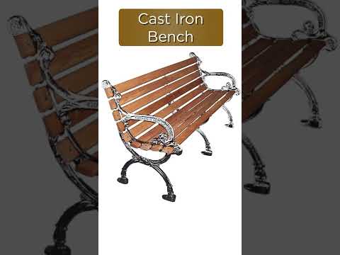 Outdoor wooden bench, with backrest, 3 seater