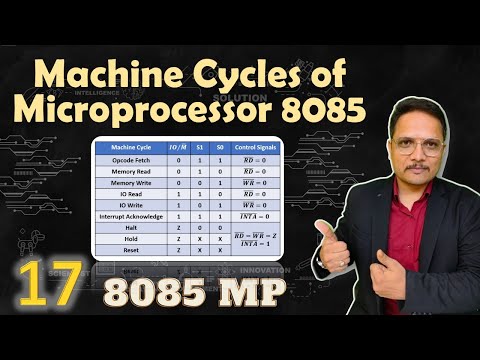 Machine Cycles in Microprocessor 8085