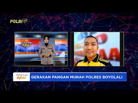LIVE - AKBP ROSYID HARTANTO GERAKAN PANGAN MURAH POLRES BOYOLALI