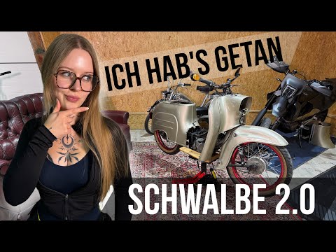 Simson Schwalbe Umbau – Ich baue sie nochmal komplett neu auf! | Mia Plaisir