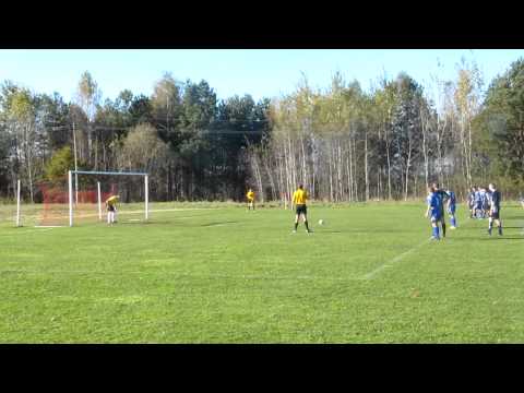 Polonez Mordy-Miedzanka Miedzna 1-1 - niewykorzystany  karny D. Paczuskiego