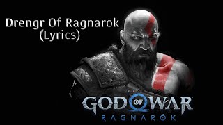 God Of War Ragnarok - Drengr Of Ragnarok Lyrics (Peyton Parrish)