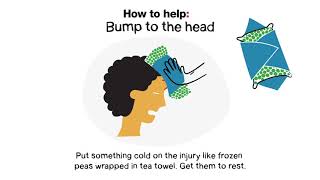 How to help someone with a bump to the head | British Red Cross | First Aid