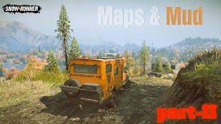 SNOWRUNNER: Maps and Mud Mission Part II in Washington Region ft. EarthRoamer SX