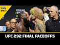 UFC 292 Final Faceoffs | Full Ceremonial Weigh-Ins | MMA Fighting