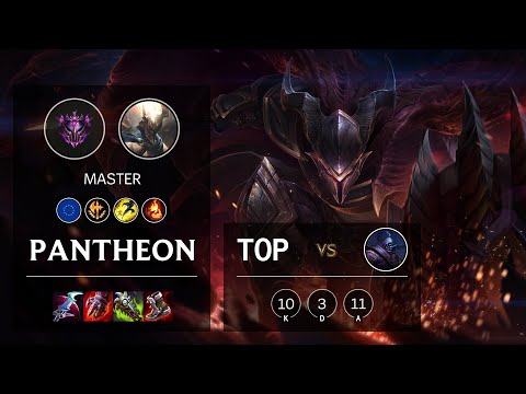 Pantheon Top vs Jax - EUW Master Patch 11.3