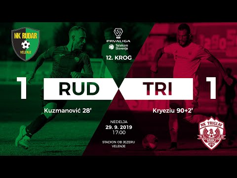 12.krog: Rudar - Triglav 1:1 ; Prva liga Telekom Slovenije 2019/2020
