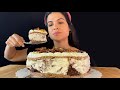 COOKIES & CREAM CAKE | ASMR | MUKBANG | EATING SOUNDS