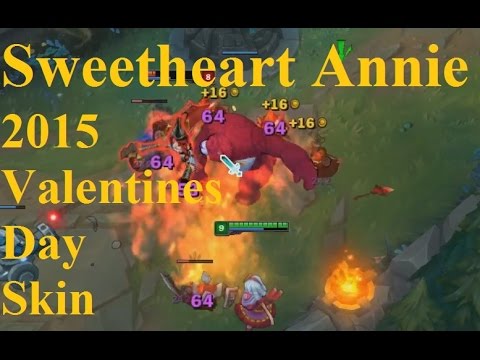 Sweetheart Annie Skin Spotlight - New Valentines Day Annie Skin Preview