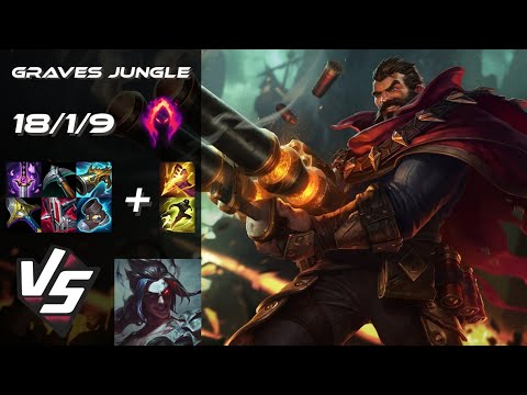 JUNGLE Graves vs Kayn - EU Grandmaster Patch 25.S1.3