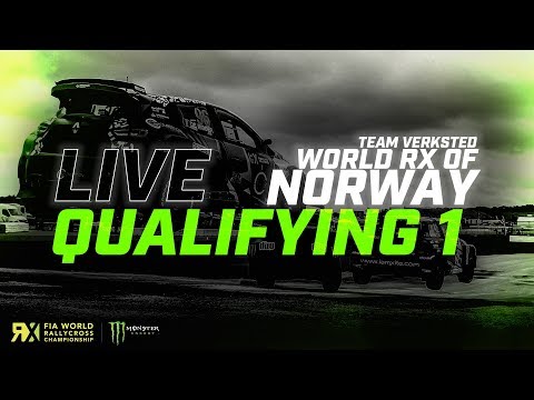 🔴LIVE Qualifying 1 | 2019 Team Verksted FIA World Rallycross of Norway