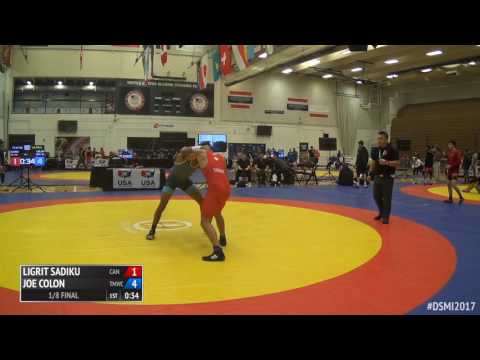 57 1/8 Final - Ligrit Sadiku (Canada) vs. Joe Colon (TMWC)