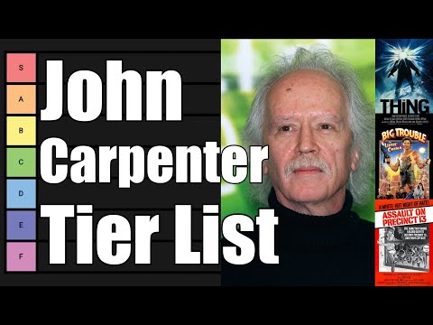 Ranking 16 John Carpenter Movies — Tier List
