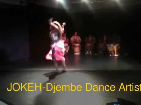 JOKEH- Djembe Dance clips 1. Sweden Dec' 2011