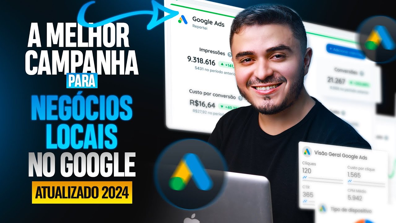 Google Ads para negócio local - A melhor campanha para 2024 - Lote seu negócio de clientes.