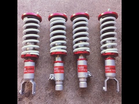 Honda/Acura Truhart Coilover Suspension Unboxing & Review