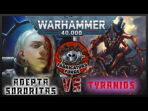 Fabricators Forge July RTT - Round 1 - Sisters of Battle vs Tyranids