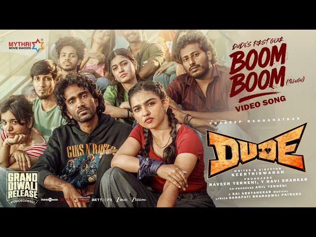 Boom Boom | Dude | Pradeep Ranganathan, Mamitha Baiju |  @SaiAbhyankkar | Keerthiswaran