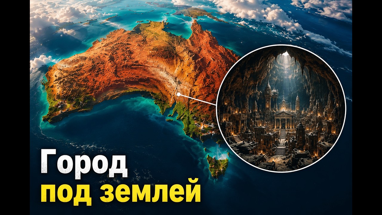 Австралия, которой НЕТ на картах: под землёй скрывается целый мир