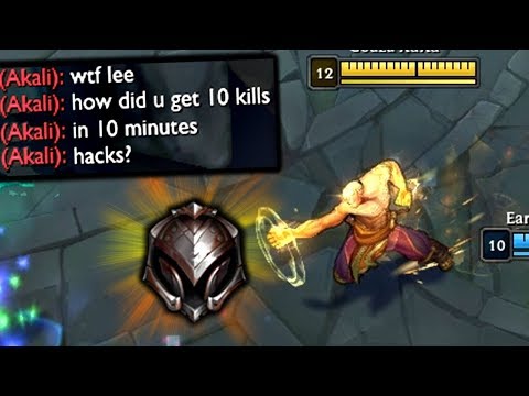 Report 9x Lee Sin pls - Akali, 10 years old