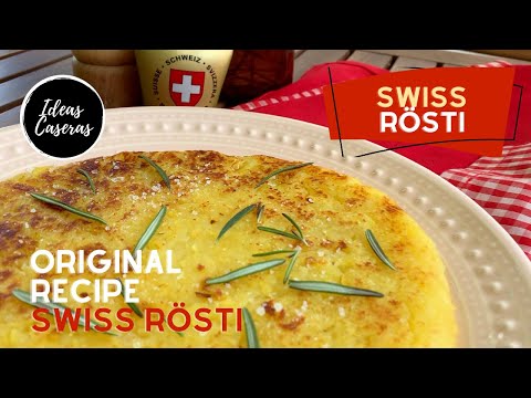 How to make Swiss Rösti (Original & Traditional Recipe) | Potato Rösti