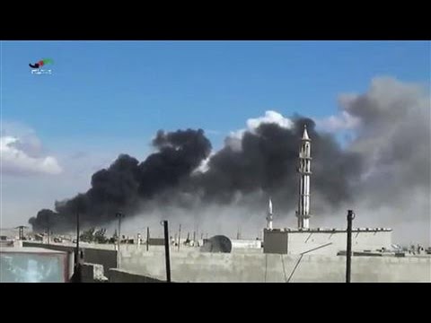 Fighting Flares Up in Syria Amid Russian Strikes