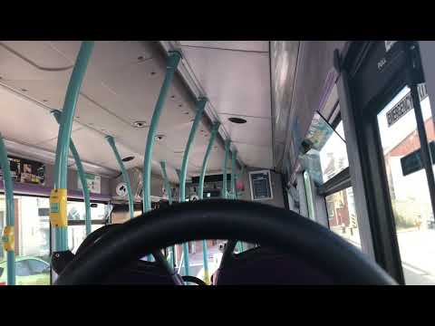 First Solent ADL Enviro 200 Dart 44916 (YX09 AHC) on Route 2 to Paulsgrove