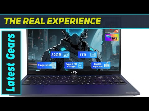 NIMO N152 15.6'' Laptop – Best Student Laptop with 32GB RAM & 1TB SSD