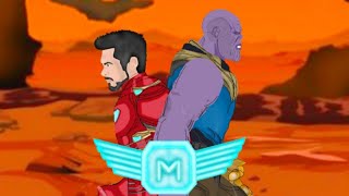 drawing Cartoons 2 - Iron Man Vs Thanos | Master Combat | Dino&icy (read desc)