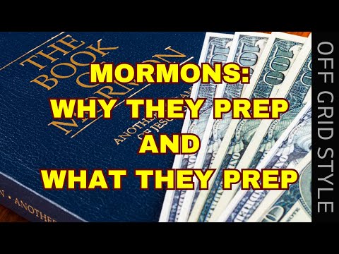 WHAT DO THE MORMONS STOCKPILE FOR SHTF?