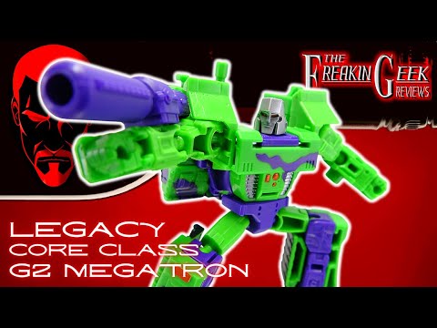 Legacy Core G2 MEGATRON: EmGo's Transformers Reviews N' Stuff