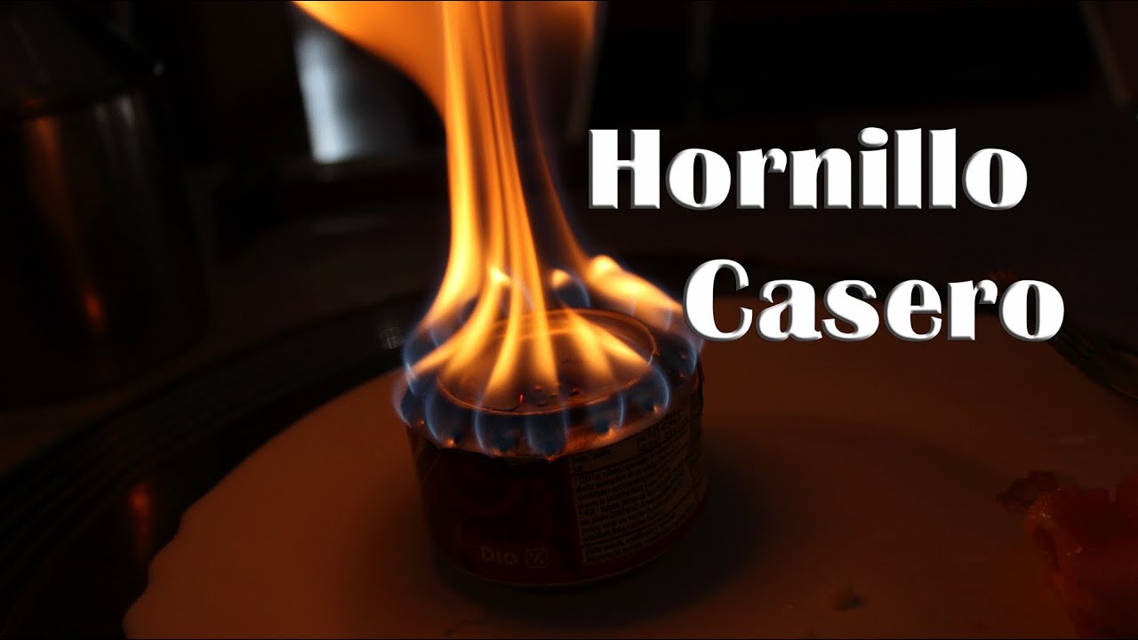 Cómo hacer un hornillo casero - Hornillo low-cost (Experimentos Caseros)