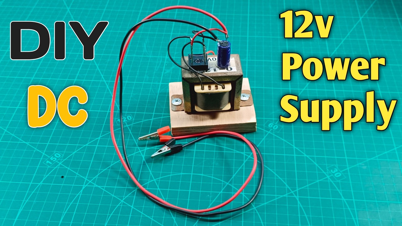 How To Make 12v Power Supply With Transformer