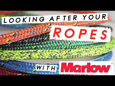 HOW TO CLEAN YOUR SAILING ROPES - Sailing Rope tips from Marlow Ropes