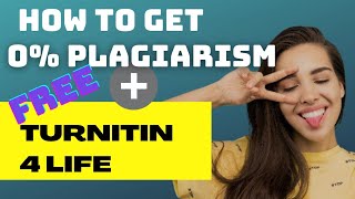 New plagiarism removing tip / How to avoid plagiarism/  Free Turnitin class ID and Enrollment key
