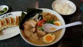 preview picture of video 'アキーラさん訪問！千葉市・稲毛区・麺小屋ラーメンChiba,Japan'